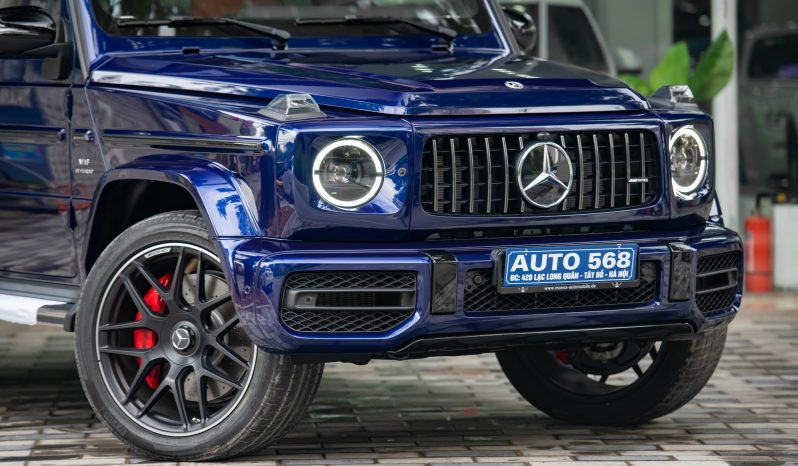 Mercedes G63 AMG Mystic Blue 2024 full