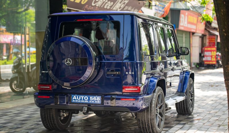 Mercedes G63 AMG Mystic Blue 2024 full