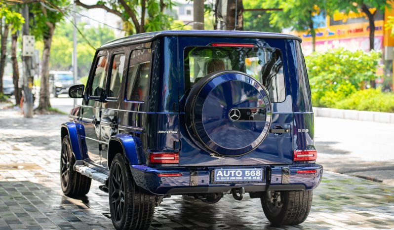 Mercedes G63 AMG Mystic Blue 2024 full