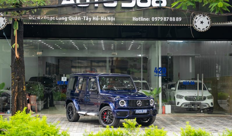 Mercedes G63 AMG Mystic Blue 2024 full