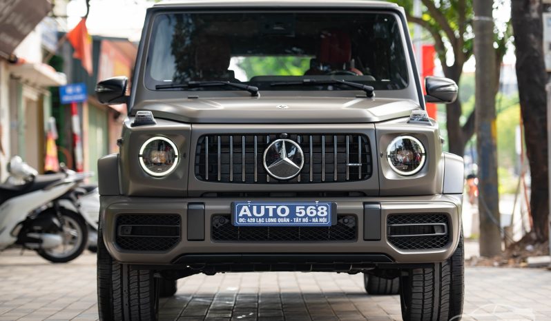 Mercedes G63 AMG Dark Olive Green Magno 2024 full