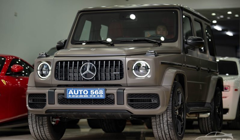 Mercedes G63 AMG Dark Olive Green Magno 2024 full