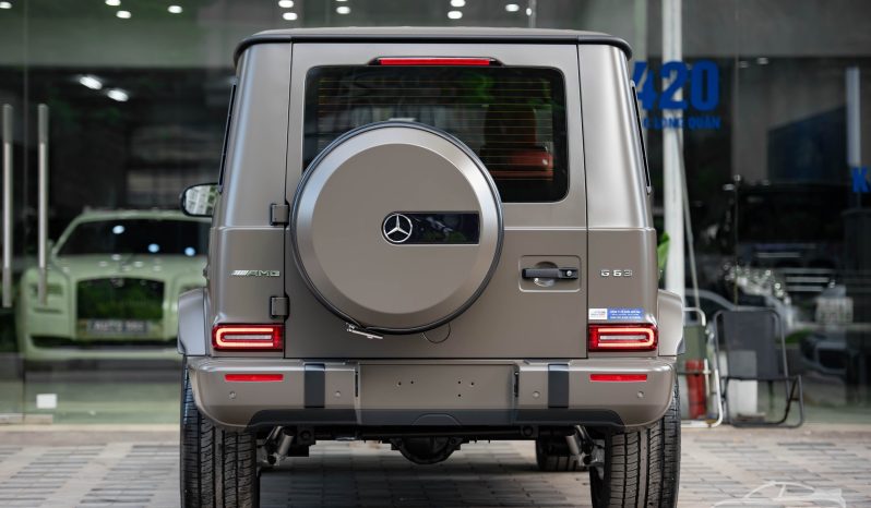 Mercedes G63 AMG Dark Olive Green Magno 2024 full