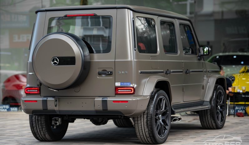 Mercedes G63 AMG Dark Olive Green Magno 2024 full