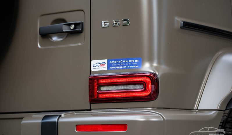 Mercedes G63 AMG Dark Olive Green Magno 2024 full