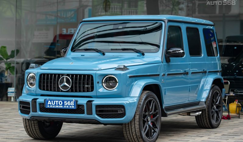 Mercedes G63 AMG 2024 China Blue full