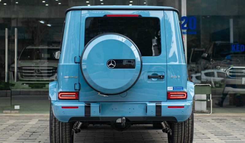 Mercedes G63 AMG 2024 China Blue full