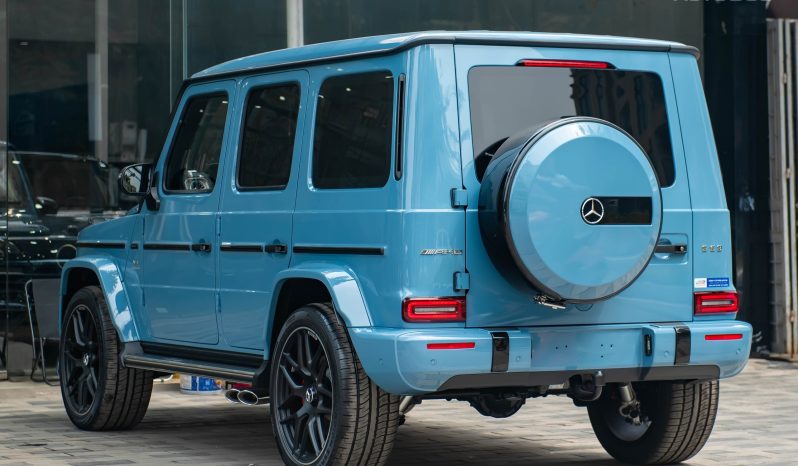 Mercedes G63 AMG 2024 China Blue full